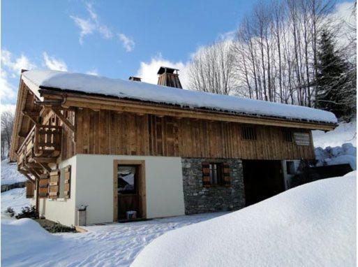 Chez La Fine Bed & Breakfast Les Gets Exterior foto